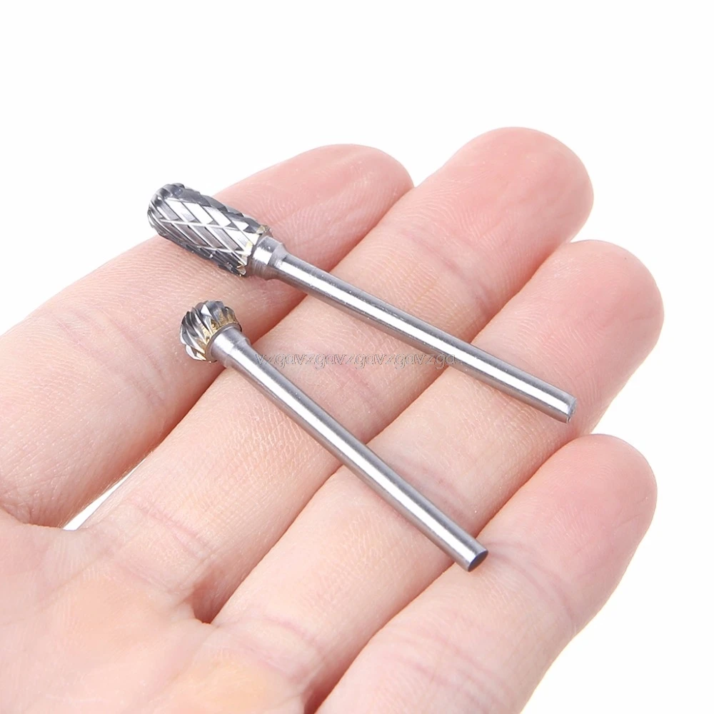 

1/8" Shank Tungsten Steel Carbide Burr Cutter Rotary Tool Engraving PolishingJ07 19 dropship