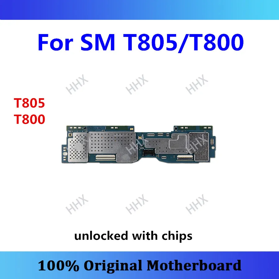 Для samsung Galaxy Tab S T805/T800 материнская плата разблокированная T805/T800 tab логическая плата с чипами материнская плата wifi sim-карта