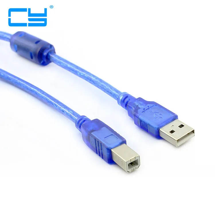Кабель для принтера 1 8 м 6 футов 3 5 15 USB 2 0 Тип A Папа-папа короткий кабель 25 см