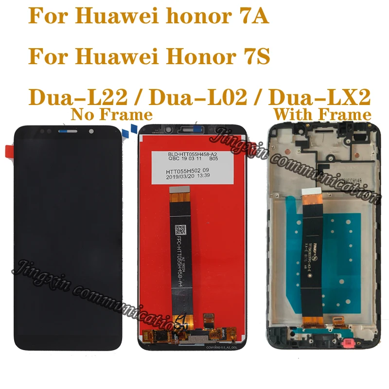 LCD Lcd-Display Touch-Screen Honor 7s Dua-L22 Digitizer-Assembly Original for Huawei