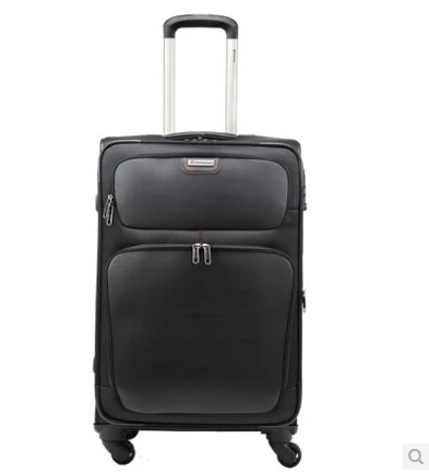 echolac Luggage]echolac Business Rolling Luggage Spinner Luggage Travel  Luggage Boarding Soft Suitcase Travel Bag Ct409 - Rolling Luggage -  AliExpress