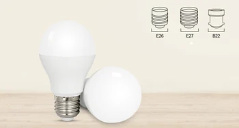 

[Seven neon]wholesales AC86-265V E27/E26/B22 6W CW+WW dual white LED color temperature Dimmable LED Bulb LED spot light