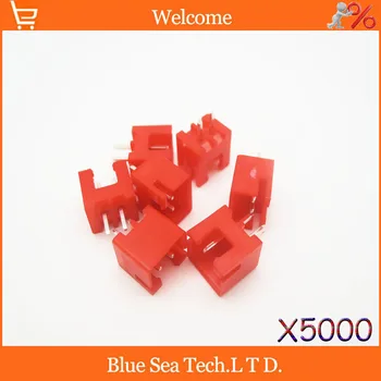 

5000pcs Red 2 Pin male Connector plug, 2.54mm XH-2P connector Kits for PCB/Automotive/electronic circuit ect.