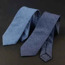 Высокое Качество 6 см Узкие Галстуки для Мужчин Свадьба Костюмы плед и Твердые Хлопок Шеи Галстук Бизнес Gravatas Галстуки Corbatas горячая галстуки для мужчин