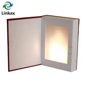 

LED Magic Fire Book Light Night Light LED Flame Effect Nightlight Table Book Shape Flickering Fire Light for Child Girls Gift