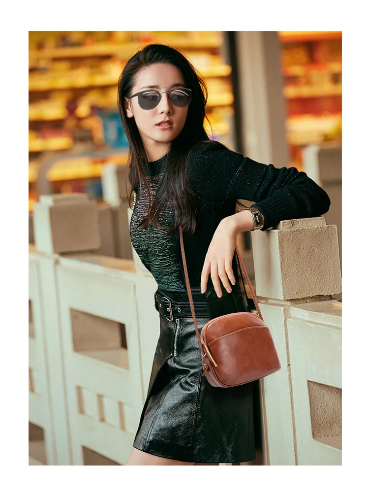 Высококачественные женские сумки через плечо, маленькая сумка-мессенджер, винтажная коричневая кожаная сумка, известный бренд, сумка через плечо для девушек