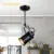 Промышленный подвесной светильник Винтаж подвесной светильник в стиле лофт прожекторы Американский кулон светильник светодиодный светильник Ресторан украшения для кафе бара - изображение