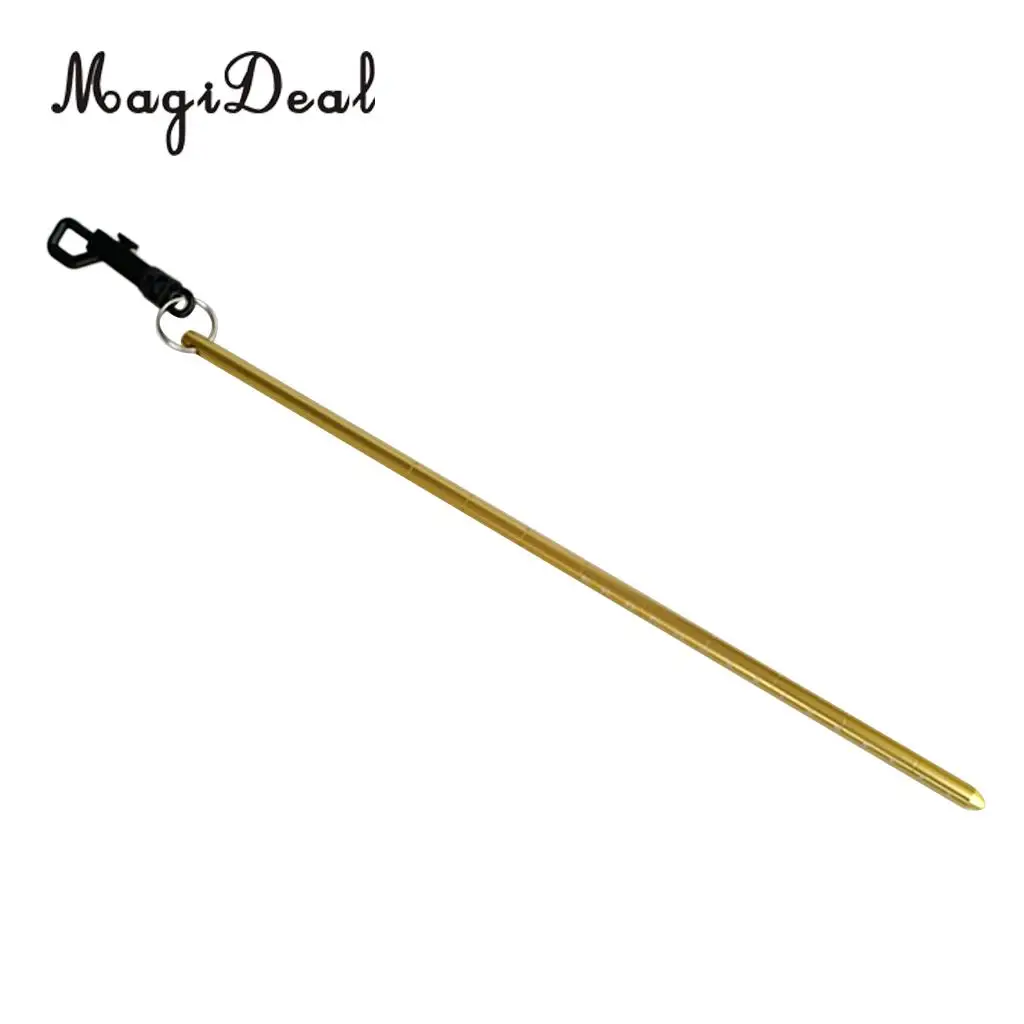 MagiDeal Aluminum Dive Lobster Tickle Pointer Stick Rod, Measurement, Clip for Safety Underwater Scuba Diving Diver Photographer