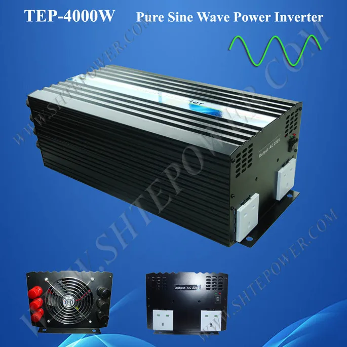 

48V 230V 50Hz inverter for solar panels, 4000W pure sine wave inverter, input 48V output 230V