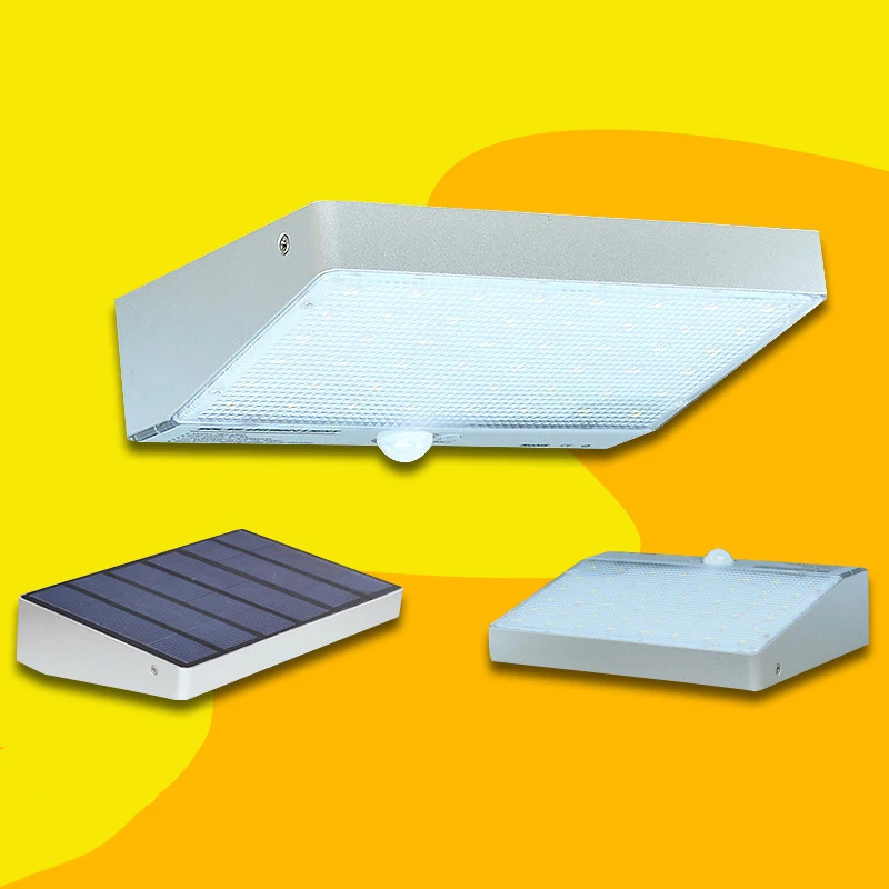 

Super Bright LED Solar Light Outdoor Cottage Courtyard Gate Wall Park Garage Corridor Lamp Human's Body Sensor Waterproof Lights