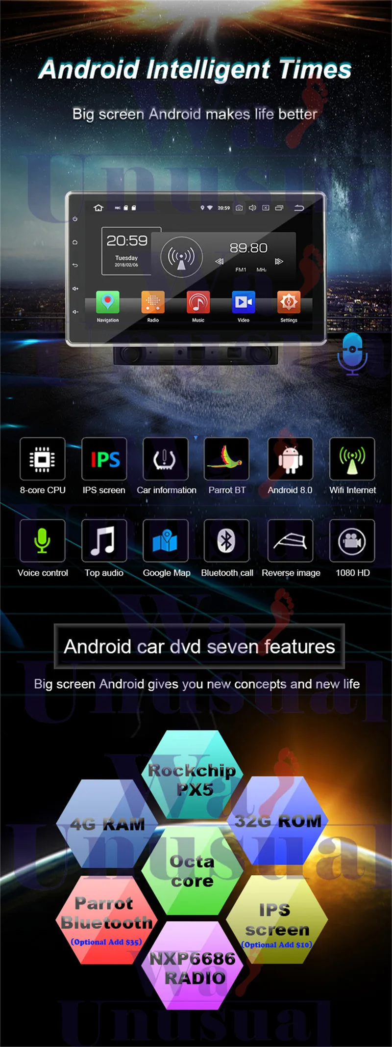 2din gps For universal