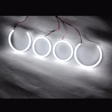 Ангельские глазки хлопок светодиодный светильник головной светильник s бег светильник LED DRL Включите светильник для BMW E90 E60 E61 E82 E87 E88