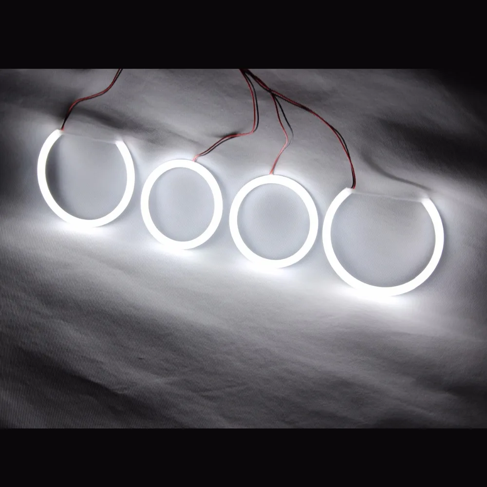 Farol de Led com Olhos de Anjo de Algodão para Corrida Drl para Bmw E88 E90 E60 E61 E82 E87