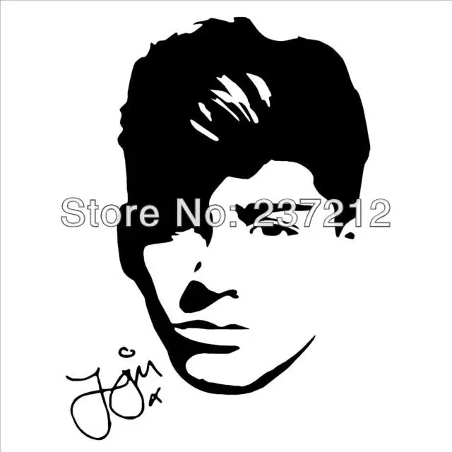 Free Shipping ONE DIRECTION ZAYN MALIK Vinyl REMOVABLE Wall Art Sticker Decal BEDROOM/wall stickers home decoration | Дом и сад