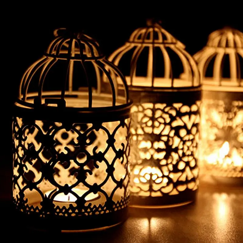 

Valentine's Day Romantic Necessity Decorative Moroccan Lantern Votive Candle Holder Hanging Lantern Vintage Candlesticks