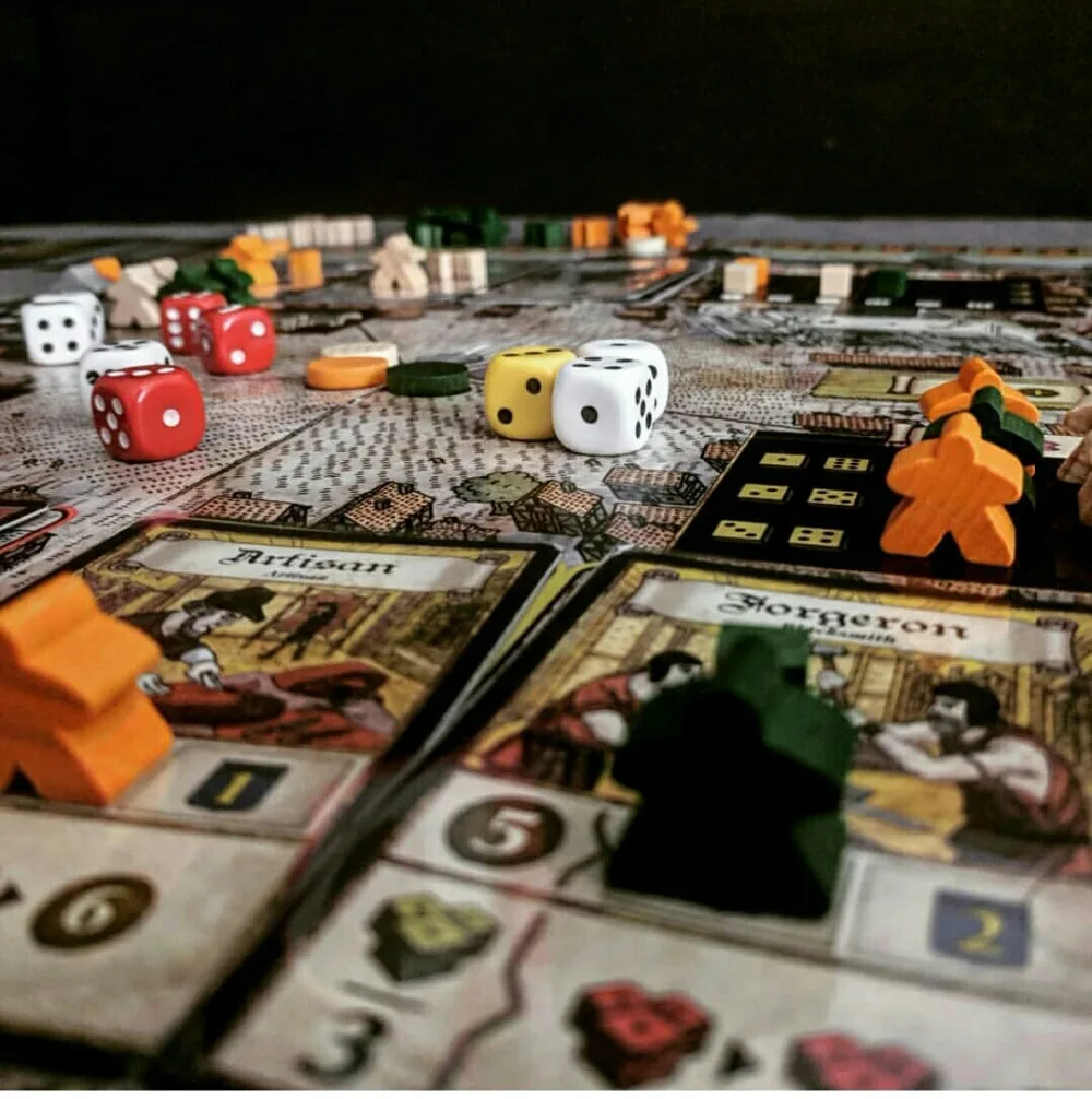Высококачественная классическая настольная игра Troyes китайская версия