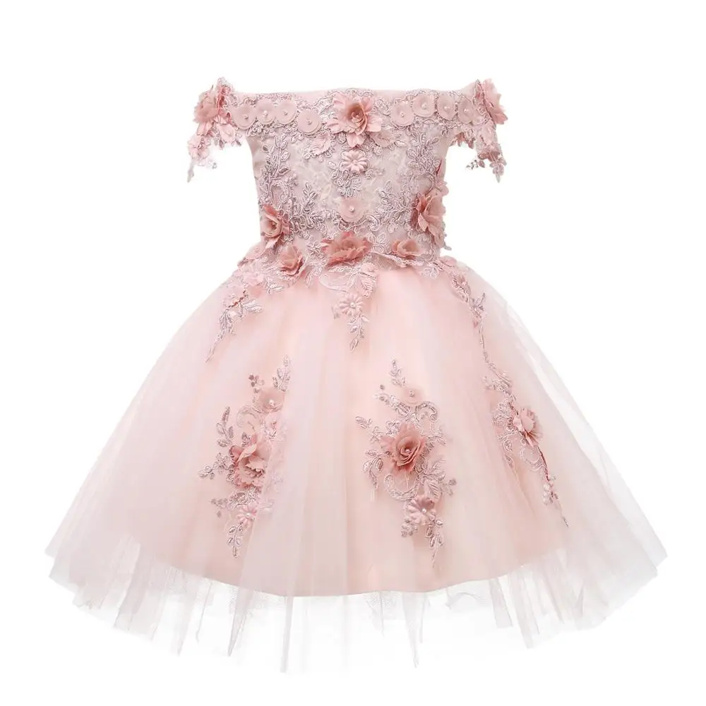 

Off Shoulder Newborn Princess Dress Baby Girls Dress Lace Easter Baby Dress 1 Years Birthday infant Christening Baptism Gowns