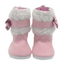 Doll Shoe Cute Skates Multicolor Boots Snow Boots Fit 43cm Baby Born Doll and 18 Inch American Girl Dolls BJD Doll Shoes X-205