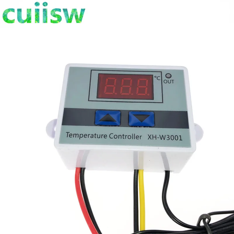 12V//24V//220V Digital LED Temperature Controller Thermostat Control Switch Probe
