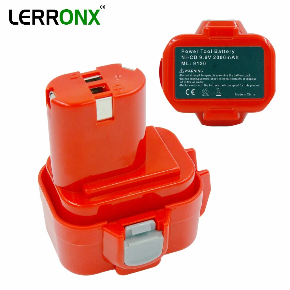 

9.6V 2000mAh Ni-CD Power Tools Rechargeable battery for Makita Cordless Drills 9120 9100 9100A 9133 PA09 replacement bateria