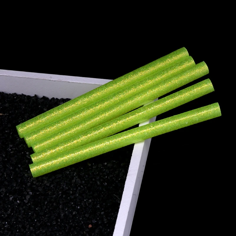 5 шт./компл. цветные палочки термоклея 7 мм Клей Ассорти блестящая наклейка палочки Professional для Электрический клеевой пистолет Craft ремонт