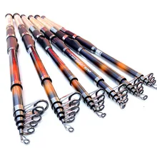 Телескопическая удочка из углеродного волокна для спиннинга удочки для рыбалки в море кормушка для 2,1 2,4 2,7 3,0 3,6