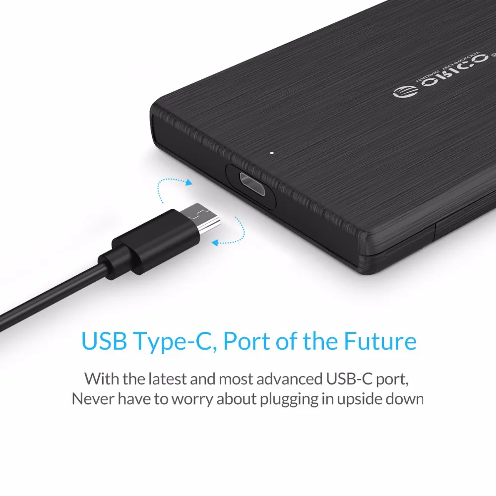 Внешний жесткий диск ORICO 2189C3 2 5 дюйма USB 3 0 Type A C корпус высокоскоростной чехол для
