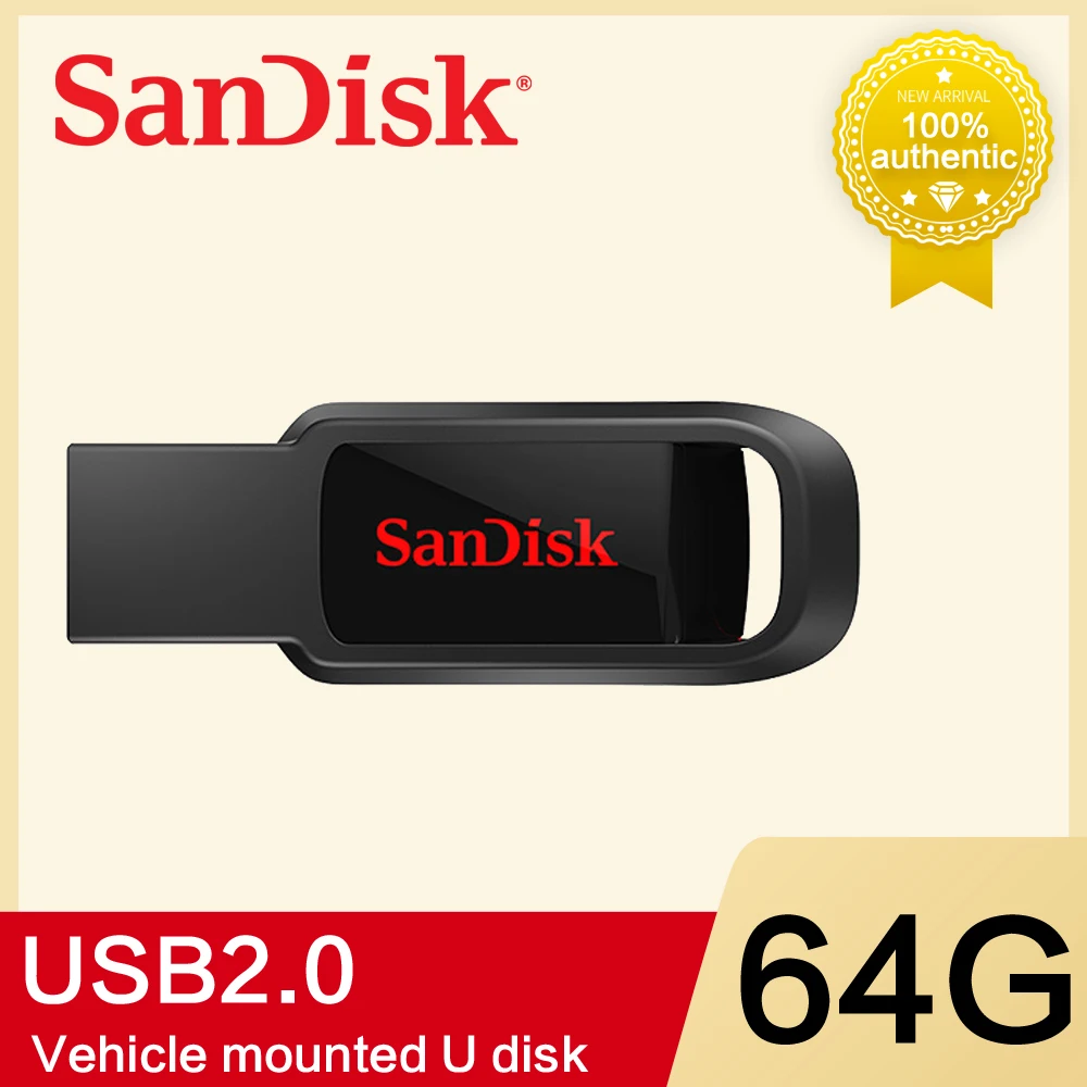 SanDisk CZ61 USB флеш-накопитель 128 ГБ USB флеш-накопитель 32 Гб 64 ГБ 16 ГБ 8 ГБ USB 2,0 карта памяти Флешка поддержка официальной проверки