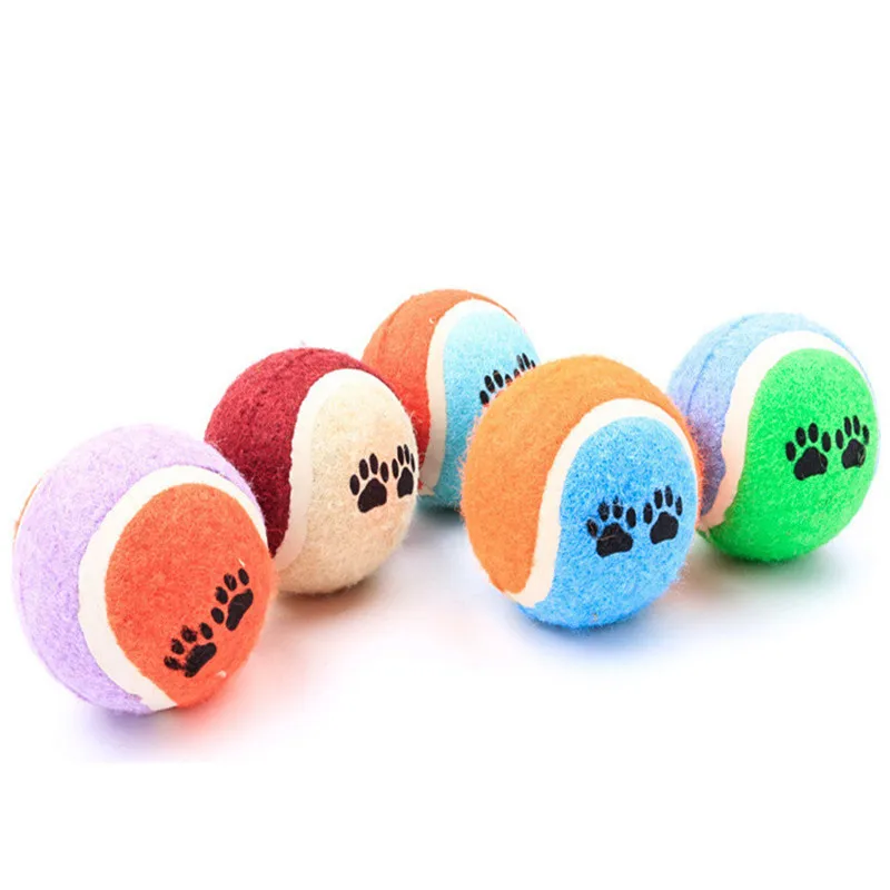 Pet Toy Ball Dog Toy Tennis Balls Run Fetch Throw Play Toy Chew Toy Pet