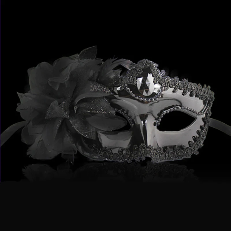 Сексуальная маска для вечеринки лазерная резка, для свадьбы карнавальный вечерние костюм для Хэллоуина секс леди шар Карнавальная маска дропшиппинг - Цвет: C-Black