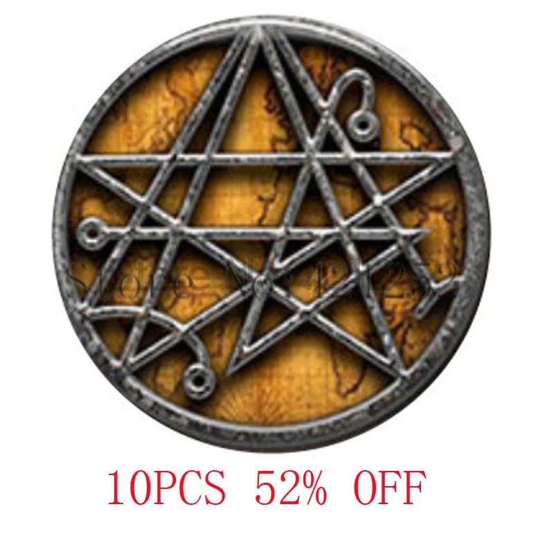 Necronomicon Sigil of the Gateway кулон ожерелье брелок Закладка запонка серьги | Украшения и