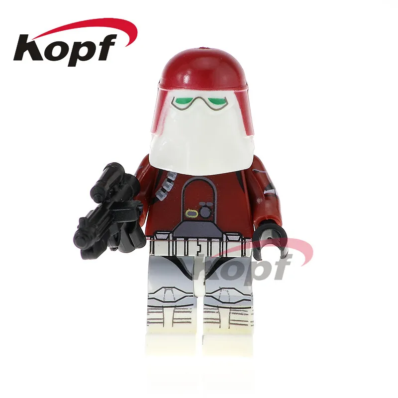 

Single Sale Building Blocks Red Snowtrooper Star Wars Darth Vader Windu Unduli Clone Soldiers Bricks Toys for Children PG765