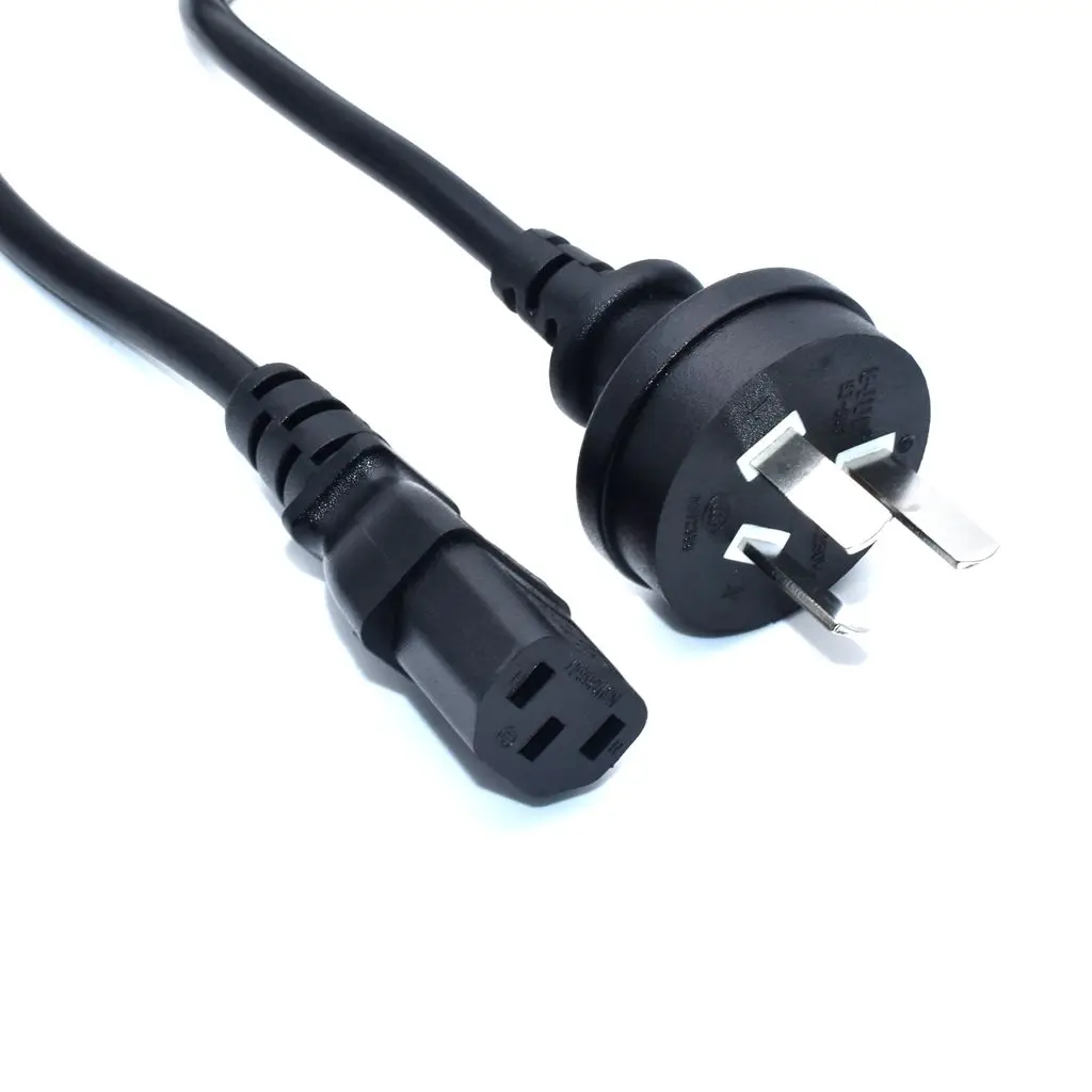 

Australian SAA 3 pins IEC320 C13 connector power cord 3.3ft 250V 10A