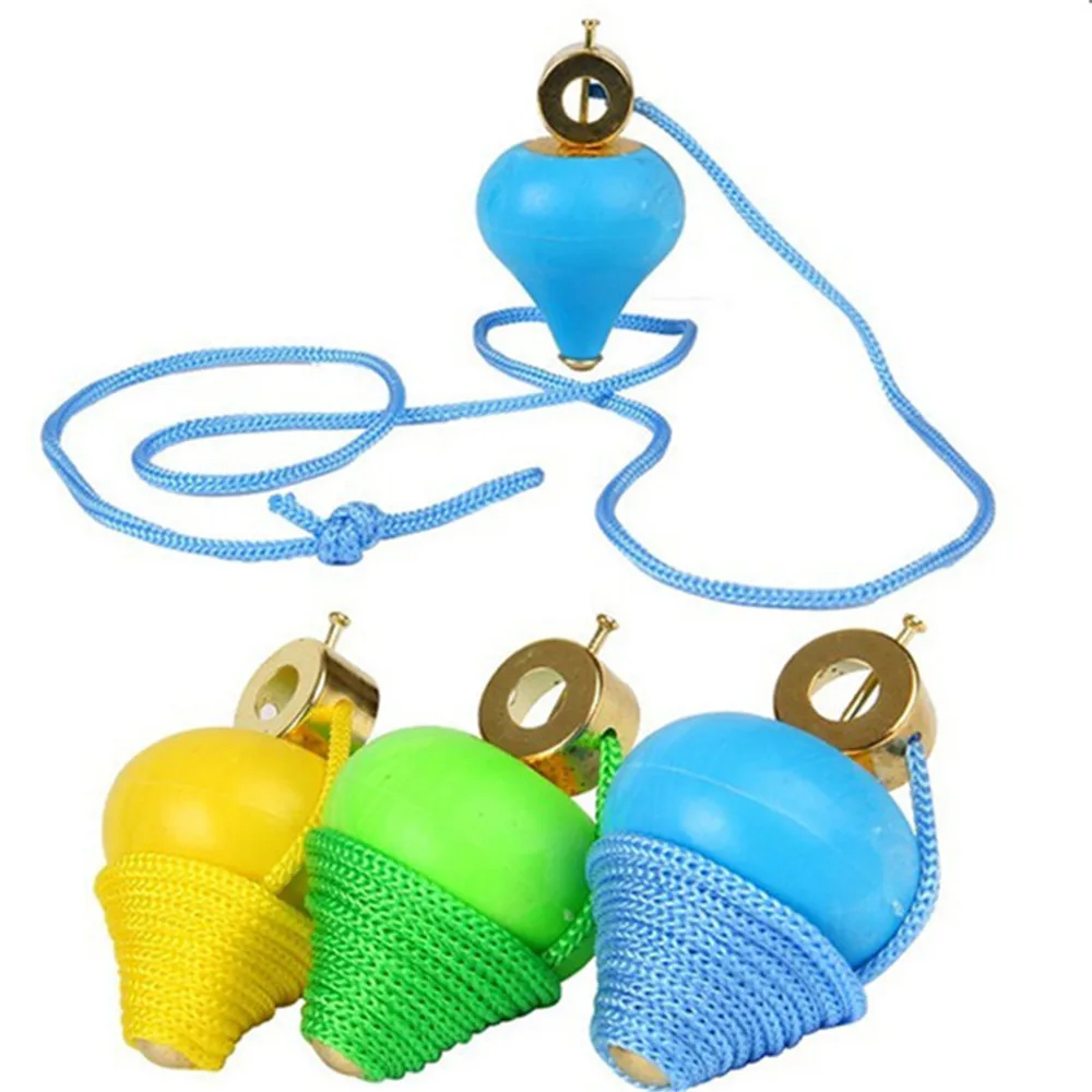 

1Pcs Funny Creative Birthday Gifts Traditional Swing Rope Gyro Children's Toys Gyroscope Baby Spinning Top Classic Toys