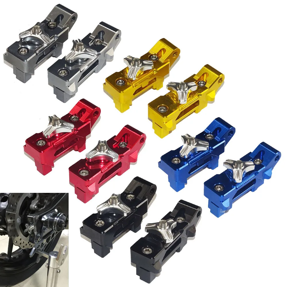 

Rear Wheel Chain Adjusters Tensioner Adapter Kit For YAMAHA FZ07 FZ-07 MT-07 Moto Cage XSR700 2014 2015 2016 2017 2018 2019 2020