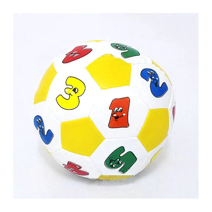 

12cm Infant Toddler Soccer Ball First Steps Collection Walking Learning Numbers Rattle Football Toy Indoor Outdoor Baby Playmate