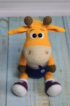 

crochet toys cow rattle model number b01416