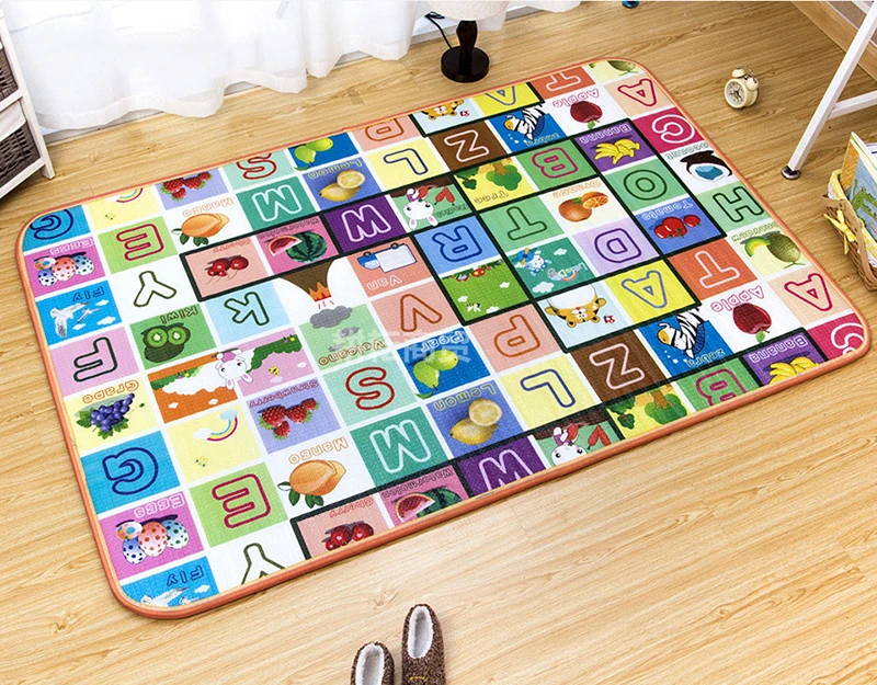Baby Play Mat 200x180x2cm Developing Mat for Children Tapete Infantil Waterproof Two Sides Soft Children Foam Puzzle Carpet  (9)