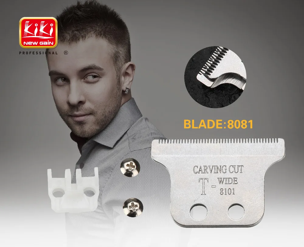 8101 Replacement Blade Hair Clipper Blade Barber Cutter Head For