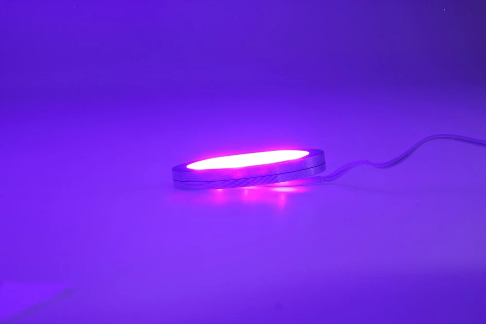 kabinet lampu led 12vdc led langkah cahaya bar light 410 420nm uv led ungu lampu bentuk bulat super slim 1 pcs lot