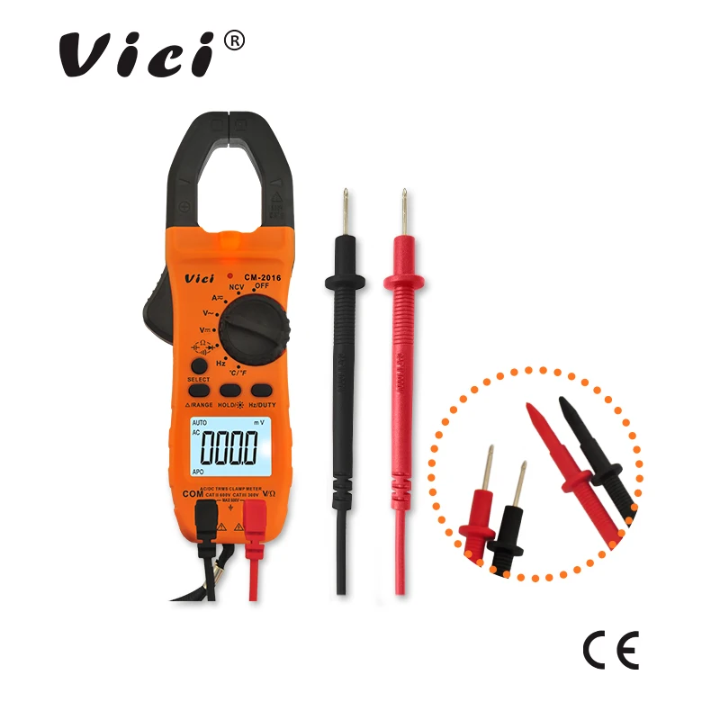 Generic Vici Multimeter Digital Clamp Meter Ac/dc Volt Current Ohm