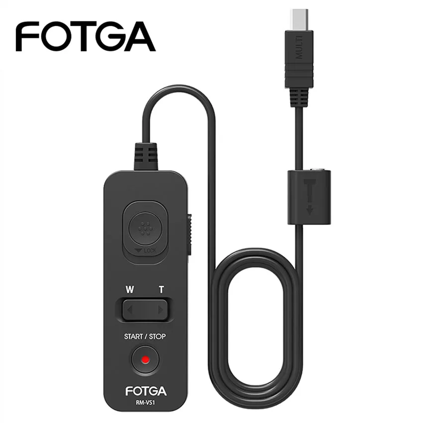 

FOTGA RM-VS1 Remote Shutter Release Camera Remote Controller For SONY A7 A7R RX10 ILCE-7 DSC-QX30 ILCE-QX1 DSC-RX100M3 Cameras