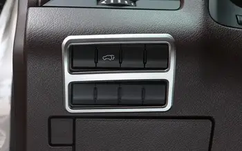

Chrome Headlight switch button panel cover Frame trim For LEXUS RX350 2016 2017