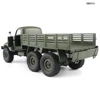 JJRC Q60 RC Car 1/16 RC Truck 2.4G 6WD RC Off-road Crawler Military Truck Army Car Children Gift Kids Toy for Boys RTR 5