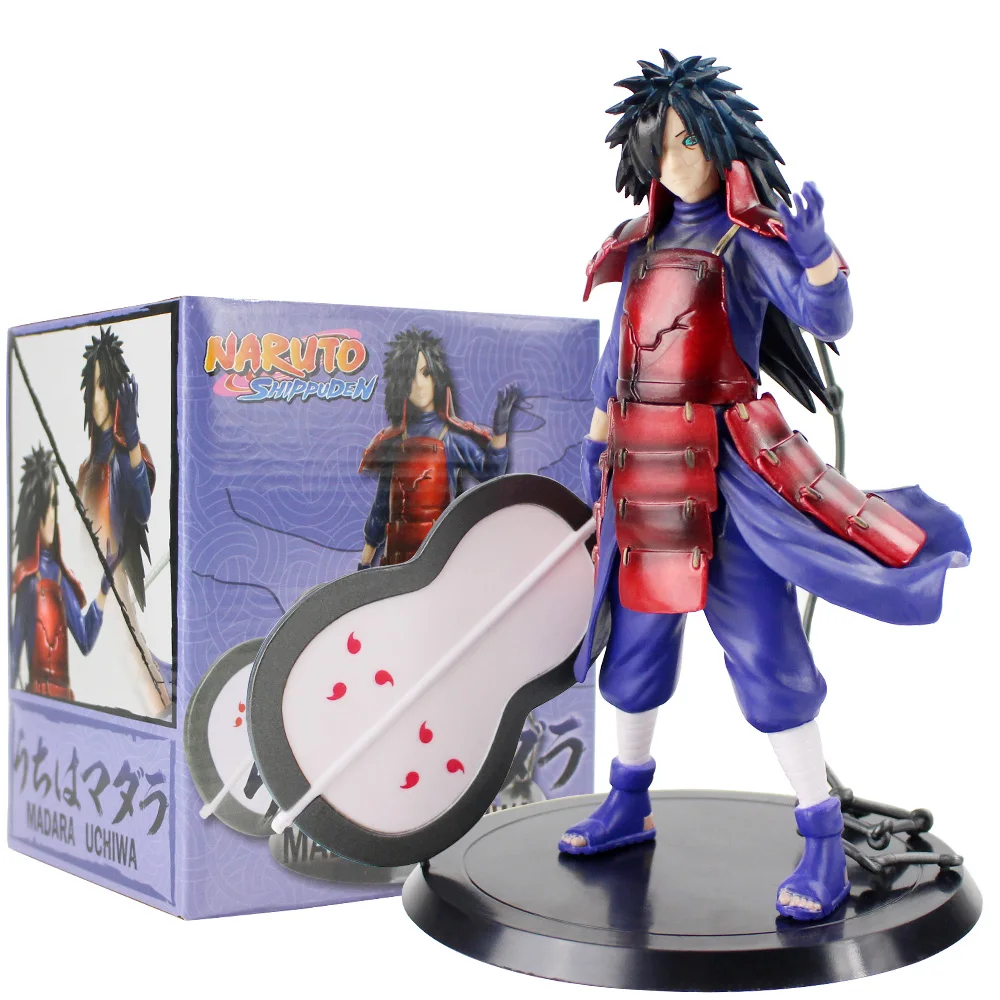 17 см аниме Наруто фигурка Shippuden Uchiha Madara с моделью оружия игрушка подарок на день