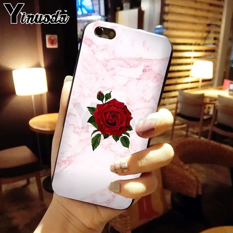 Red Rose Power Girl Marble