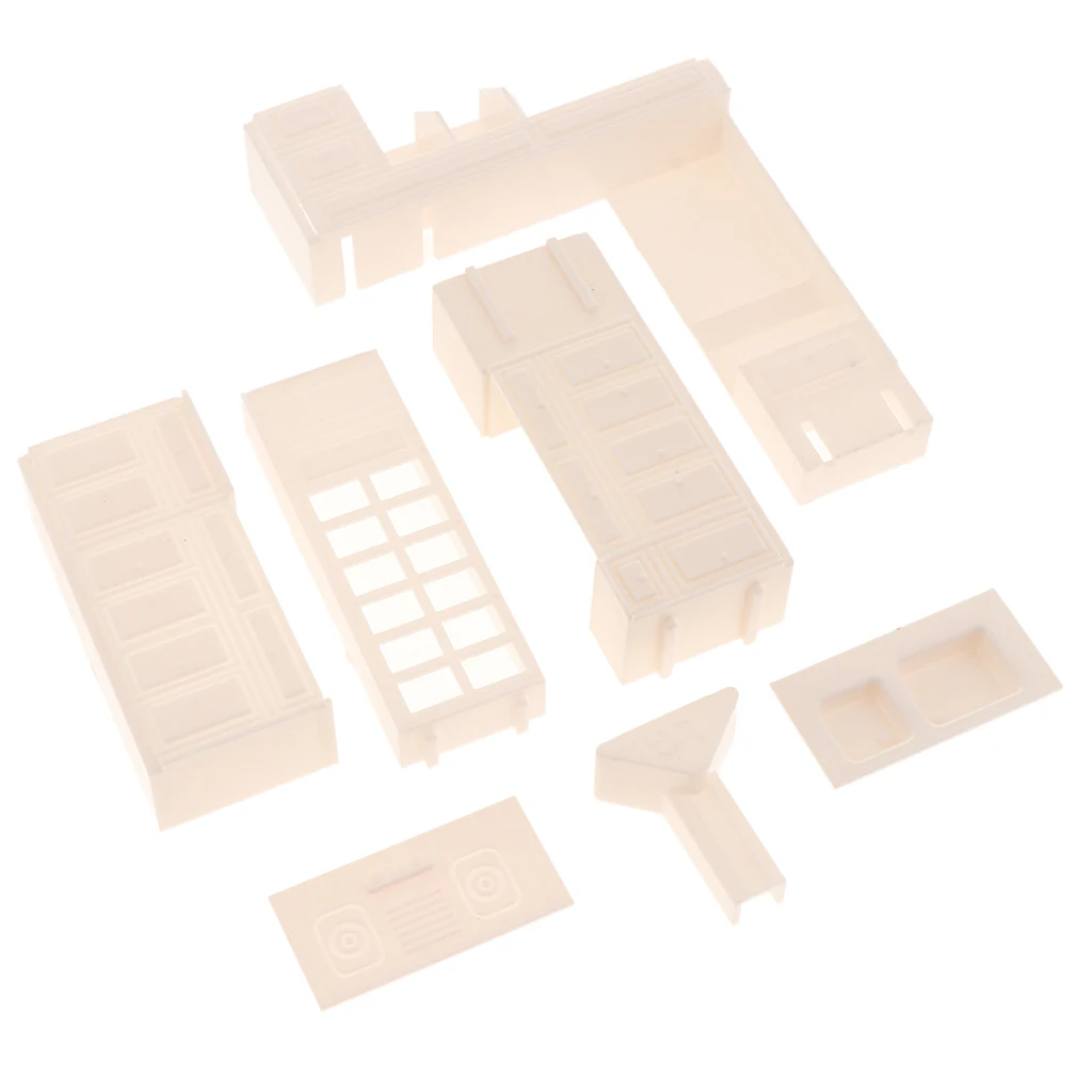 1/20 G Scale Kitchen Furniture DIY Decorations Indoor Cupboard Model Architecture Accessories Scenery Dioramas Building Kits 