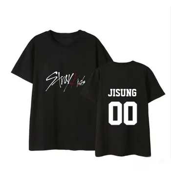 

Kpop Straykids Group Name Album Shirts Hip Hop Casual Loose Clothes Tshirt T Shirt Short Sleeve Tops T-shirt DX598