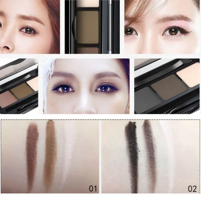 Waterproof Eyebrow Powder Eye Shadow Eye Brow Palette Brush Eyebrow Enhancer Waterproof Eyebrow Powder Waterproof Eyebrow Powder Eye Shadow Eye Brow Palette Brush Eyebrow Enhancer Waterproof Eyebrow Powder