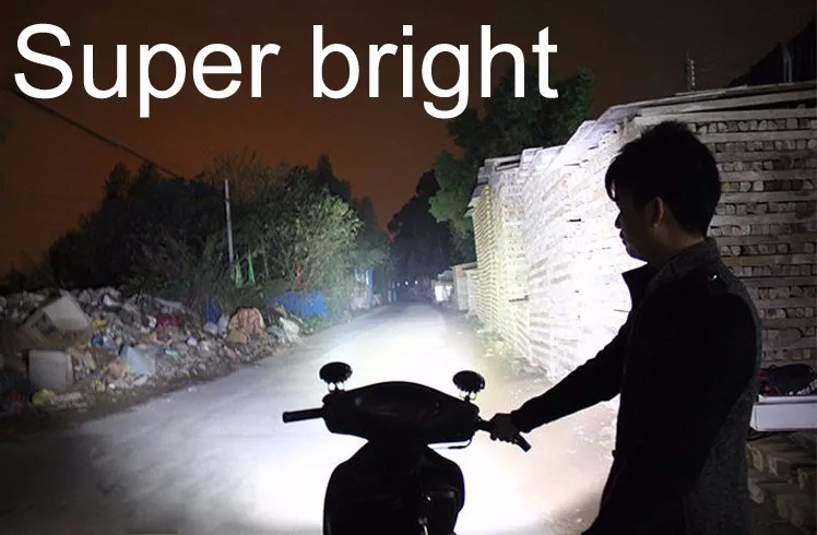 40 Вт Пара светодиодный мотоциклетный флэш-светильник бампер вилка крепления мотоцикл вождения Точечный светильник вспомогательный противотуманный светильник внедорожный автомобиль головной светильник s